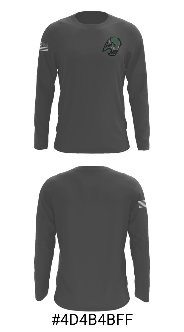 Long Sleeve Performance Shirt, Prairie View High School Volleyball, Women's Volleyball, Teamtime, Team time, sublimation, custom sports apparel, team uniforms, spirit wear, spiritwear, sports uniforms, custom shirts, team store, custom team store, fundraiser sports, apparel fundraiser