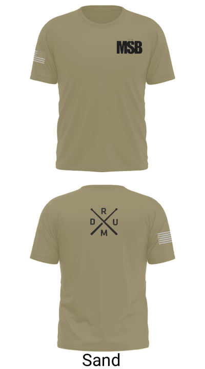 MSB DrumLine 23-24 50749009 Short Sleeve Performance Shirt - 36