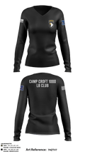 101st 77031611 Women's Long Sleeve V-neck Shirt - 4