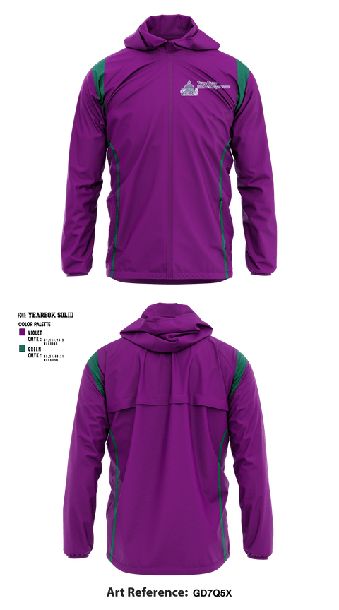 Windbreaker, Tony Alamo Elementary School, Spirit Store, Teamtime, Team time, sublimation, custom sports apparel, team uniforms, spirit wear, spiritwear, sports uniforms, custom shirts, team store, custom team store, fundraiser sports, apparel fundraiser