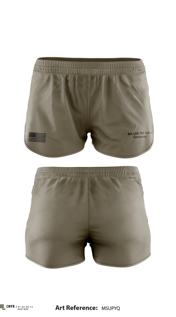 Ranger Panties, 4th LAR BN Echo Company, Marines, Teamtime, Team time, sublimation, custom sports apparel, team uniforms, spirit wear, spiritwear, sports uniforms, custom shirts, team store, custom team store, fundraiser sports, apparel fundraiser