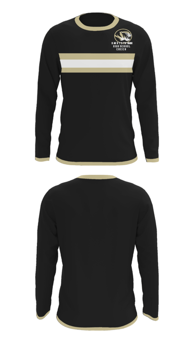 Harry S Truman High School Cheer 53004655 Long Sleeve Performance Shirt - 4