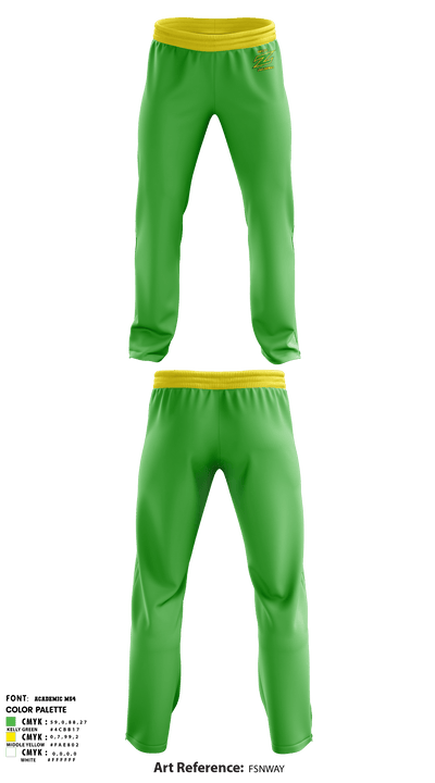 Zwolle Lady Hawks 64461560 Sweatpants - 1
