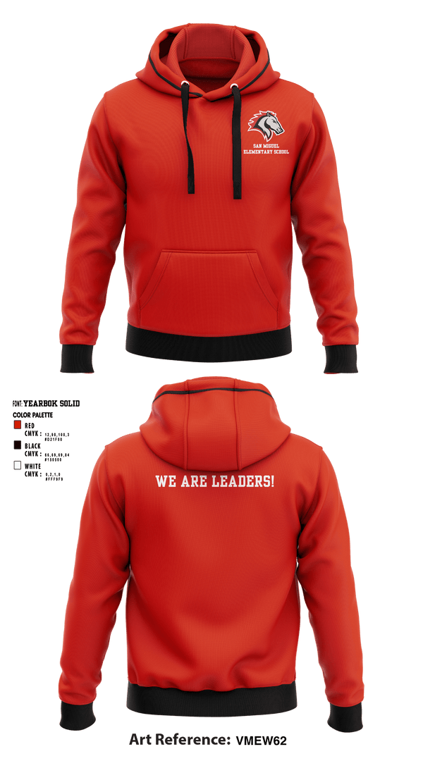 Hoodie, San Miguel Elementary School, , Teamtime, Team time, sublimation, custom sports apparel, team uniforms, spirit wear, spiritwear, sports uniforms, custom shirts, team store, custom team store, fundraiser sports, apparel fundraiser