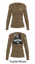 MSARNG OCS Class 66 93679555 Women's Long Sleeve V-neck Shirt - 38