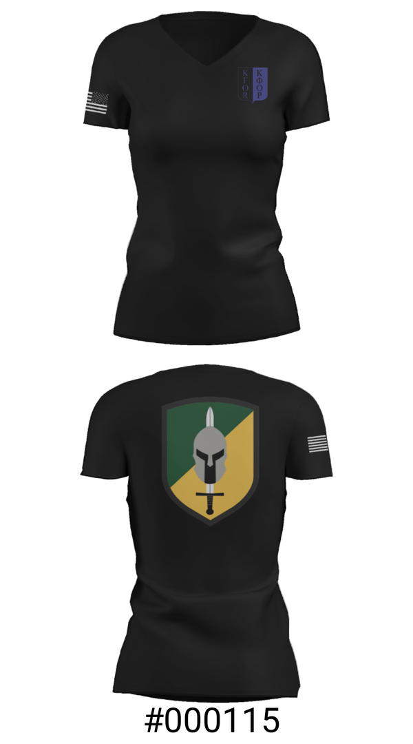 Women's Short Sleeve Vneck Shirt, , Army, Teamtime, Team time, sublimation, custom sports apparel, team uniforms, spirit wear, spiritwear, sports uniforms, custom shirts, team store, custom team store, fundraiser sports, apparel fundraiser