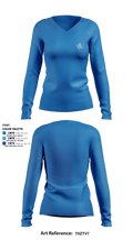 Alitheon 11454346 Women's Long Sleeve V-neck Shirt - 6