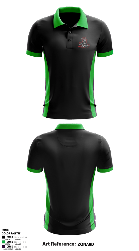 Short Sleeve Performance Polo, Raptors, Football, Teamtime, Team time, sublimation, custom sports apparel, team uniforms, spirit wear, spiritwear, sports uniforms, custom shirts, team store, custom team store, fundraiser sports, apparel fundraiser