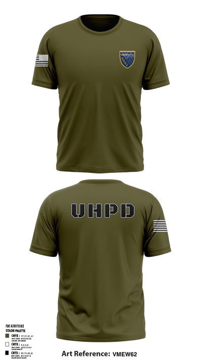 UHPD 5247923 Short Sleeve Performance Shirt - 1