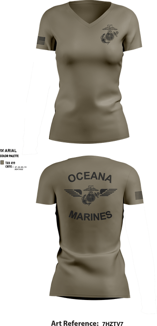 Women's Short Sleeve Vneck Shirt, , Marines, Teamtime, Team time, sublimation, custom sports apparel, team uniforms, spirit wear, spiritwear, sports uniforms, custom shirts, team store, custom team store, fundraiser sports, apparel fundraiser