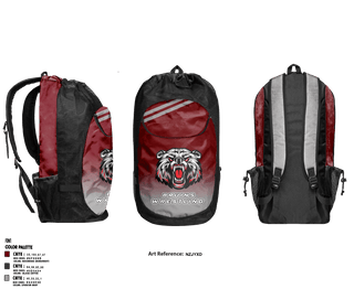 Gear Bag, BRUINS, Wrestling, Teamtime, Team time, sublimation, custom sports apparel, team uniforms, spirit wear, spiritwear, sports uniforms, custom shirts, team store, custom team store, fundraiser sports, apparel fundraiser