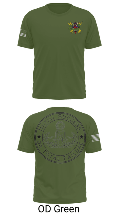 718th OD CO (EOD) 57981362 Short Sleeve Performance Shirt - 34