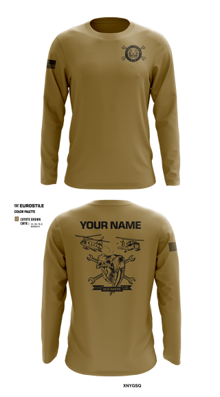 Long Sleeve Performance Shirt, D Co 2-13th AVN REGT, Army, Teamtime, Team time, sublimation, custom sports apparel, team uniforms, spirit wear, spiritwear, sports uniforms, custom shirts, team store, custom team store, fundraiser sports, apparel fundraiser