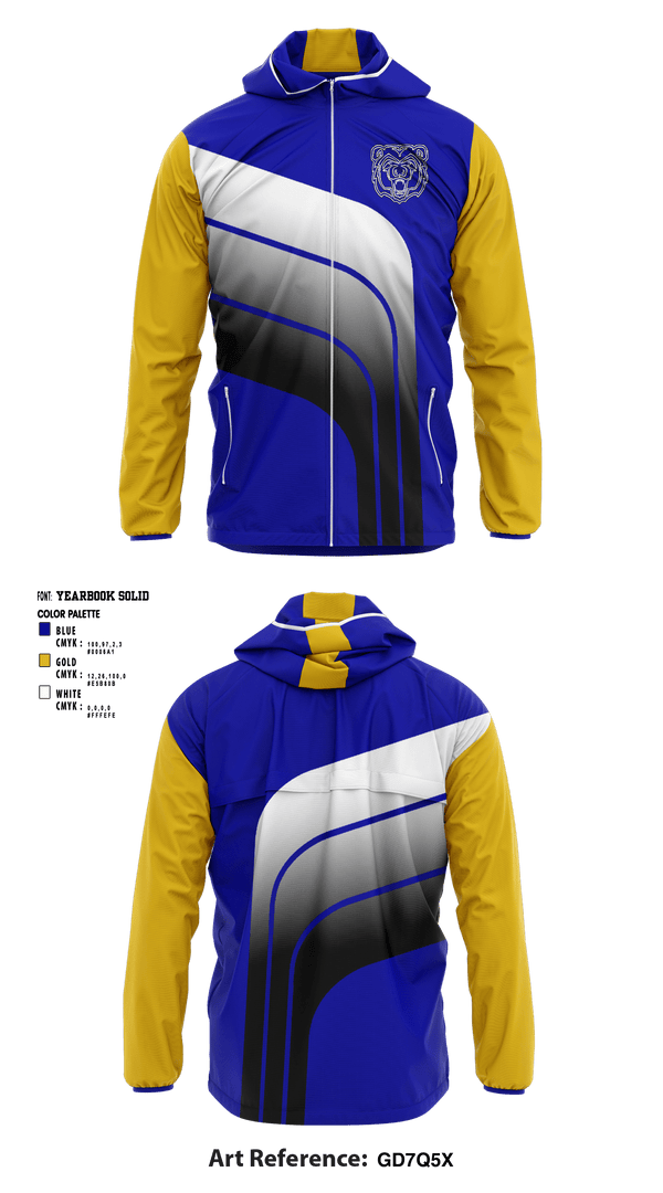 Windbreaker, Ava Elementary School, Spirit Store, Teamtime, Team time, sublimation, custom sports apparel, team uniforms, spirit wear, spiritwear, sports uniforms, custom shirts, team store, custom team store, fundraiser sports, apparel fundraiser