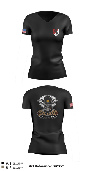 Women's Short Sleeve Vneck Shirt, , Army, Teamtime, Team time, sublimation, custom sports apparel, team uniforms, spirit wear, spiritwear, sports uniforms, custom shirts, team store, custom team store, fundraiser sports, apparel fundraiser