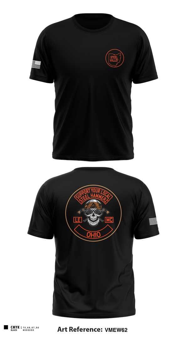 Short Sleeve Performance Shirt, Support steel hammerz, Police, Teamtime, Team time, sublimation, custom sports apparel, team uniforms, spirit wear, spiritwear, sports uniforms, custom shirts, team store, custom team store, fundraiser sports, apparel fundraiser