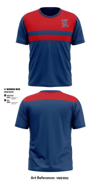 Liberty High School 31335957 Short Sleeve Performance Shirt - 1