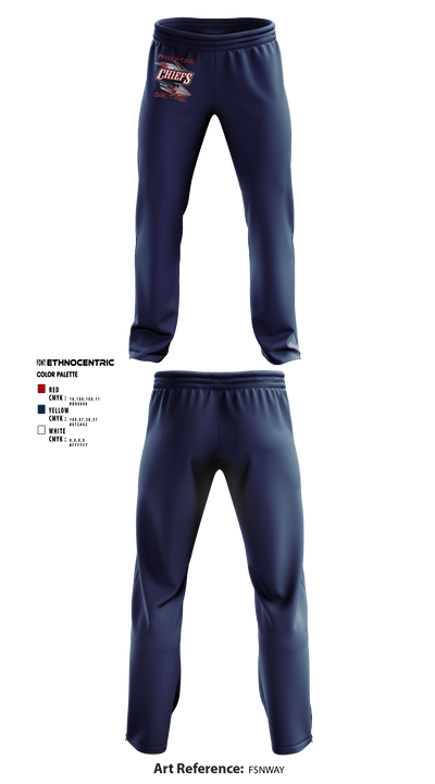 Copperas Chiefs 93621258 Sweatpants - 8