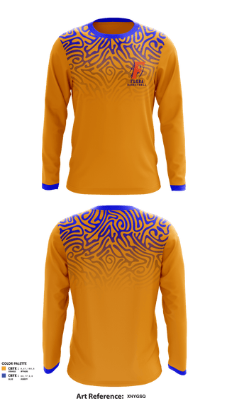 Long Sleeve Performance Shirt, Flora High School Basketball, Men's Basketball, Teamtime, Team time, sublimation, custom sports apparel, team uniforms, spirit wear, spiritwear, sports uniforms, custom shirts, team store, custom team store, fundraiser sports, apparel fundraiser