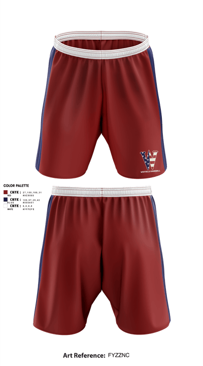 Westhills Baseball 31077109 Athletic Shorts With Pockets - 1