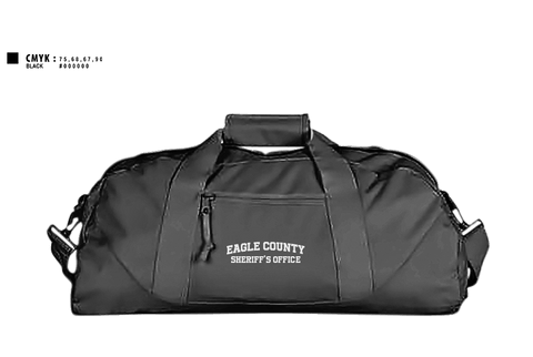 Duffle Bag, Eagle County Sheriff’s Office, , Teamtime, Team time, sublimation, custom sports apparel, team uniforms, spirit wear, spiritwear, sports uniforms, custom shirts, team store, custom team store, fundraiser sports, apparel fundraiser