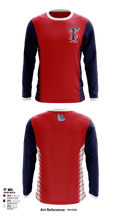 Terry Sanford High School Cross Country 57876739 Long Sleeve Performance Shirt - 1