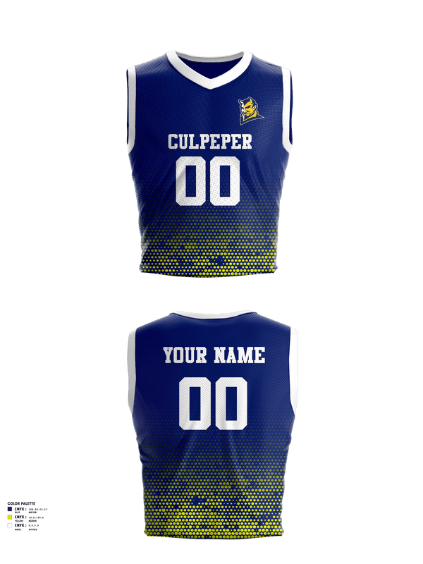 Womens Basketball Jersey, Culpeper County High School Basketball, Men's Basketball, Teamtime, Team time, sublimation, custom sports apparel, team uniforms, spirit wear, spiritwear, sports uniforms, custom shirts, team store, custom team store, fundraiser sports, apparel fundraiser