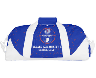 Duffle Bag, Whiteland Community High School Golf, Golf, Teamtime, Team time, sublimation, custom sports apparel, team uniforms, spirit wear, spiritwear, sports uniforms, custom shirts, team store, custom team store, fundraiser sports, apparel fundraiser