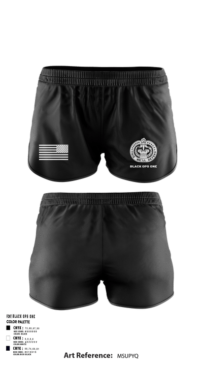 DET 6 CO F 3 BN 485 REGT 94978592 Women's Shorts - 1
