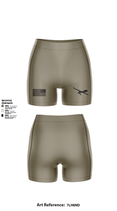 E.Co 3/CAB “Cerberus” 56288526 Women's Compression Shorts - 41