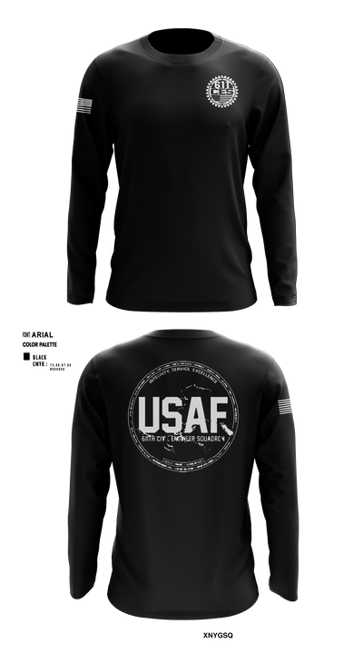 611 CES 65338274 Long Sleeve Performance Shirt - 1