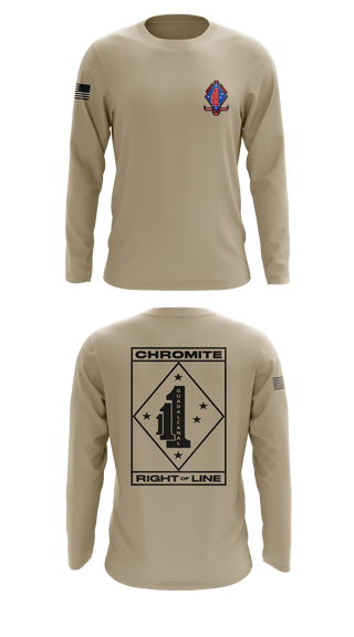 Long Sleeve Performance Shirt, , Marines, Teamtime, Team time, sublimation, custom sports apparel, team uniforms, spirit wear, spiritwear, sports uniforms, custom shirts, team store, custom team store, fundraiser sports, apparel fundraiser