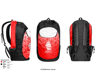 Gear Bag, Amboy High School Basketball, Women's Basketball, Teamtime, Team time, sublimation, custom sports apparel, team uniforms, spirit wear, spiritwear, sports uniforms, custom shirts, team store, custom team store, fundraiser sports, apparel fundraiser