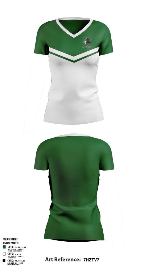 Women's Short Sleeve Vneck Shirt, Moorcroft Elementary, Spirit Store, Teamtime, Team time, sublimation, custom sports apparel, team uniforms, spirit wear, spiritwear, sports uniforms, custom shirts, team store, custom team store, fundraiser sports, apparel fundraiser