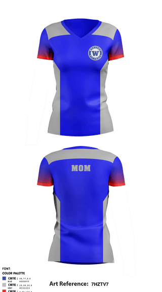 Women's Short Sleeve Vneck Shirt, Walled Lake Western High School Softball, Softball, Teamtime, Team time, sublimation, custom sports apparel, team uniforms, spirit wear, spiritwear, sports uniforms, custom shirts, team store, custom team store, fundraiser sports, apparel fundraiser