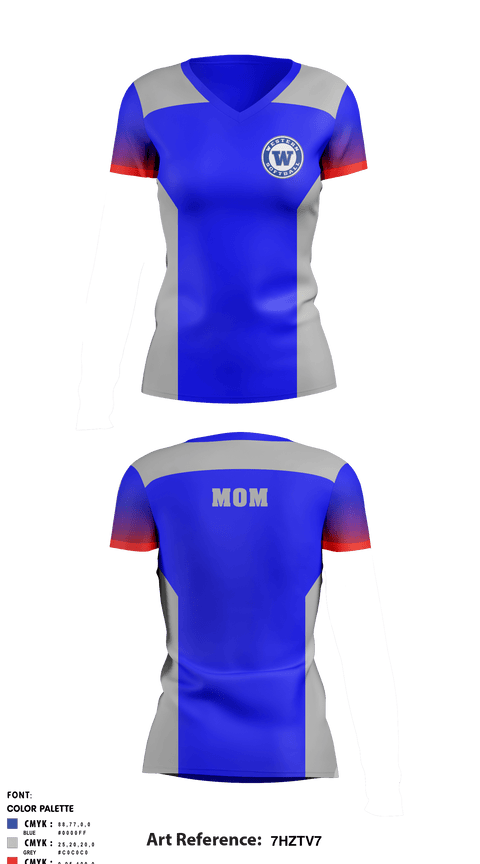 Women's Short Sleeve Vneck Shirt, Walled Lake Western High School Softball, Softball, Teamtime, Team time, sublimation, custom sports apparel, team uniforms, spirit wear, spiritwear, sports uniforms, custom shirts, team store, custom team store, fundraiser sports, apparel fundraiser