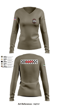 75 EFGS 84413741 Women's Long Sleeve V-neck Shirt - 2