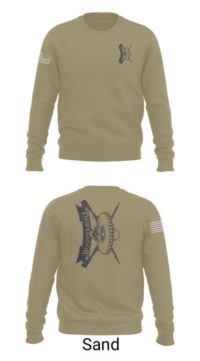 Delta Company 1-200INF BN 51320314 Crew Neck Sweatshirt - 12