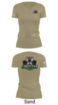 Fugitive apprehension street team 48139559 Women's Short Sleeve V-neck Shirt - 44