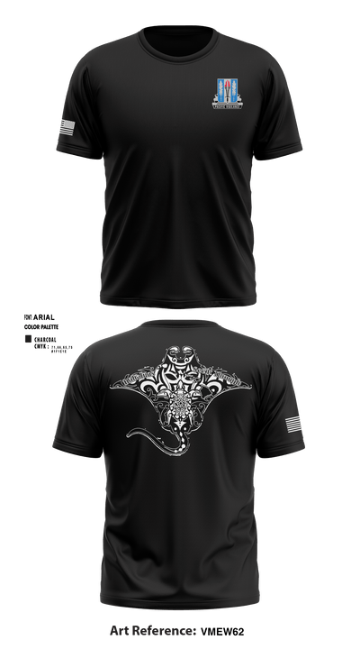 HHD, 205th MI BN 75784858 Short Sleeve Performance Shirt - 1