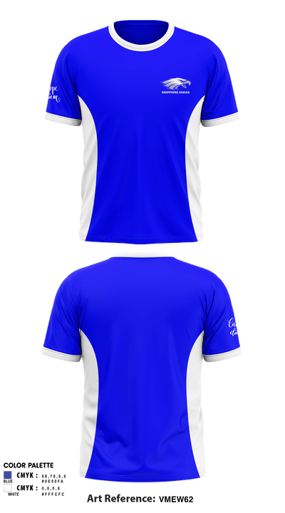 Hauppauge Eagles 43213651 Short Sleeve Performance Shirt - 1