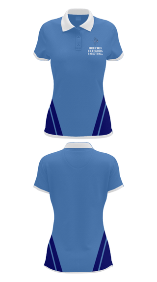 Women's Short Sleeve Performance Polo, Union Pines High School Basketball, Men's Basketball, Teamtime, Team time, sublimation, custom sports apparel, team uniforms, spirit wear, spiritwear, sports uniforms, custom shirts, team store, custom team store, fundraiser sports, apparel fundraiser