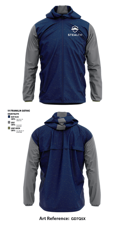 Stealth customs 84323734 Windbreaker - 1