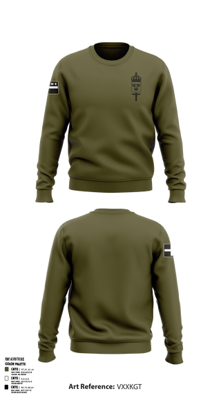 Crew Neck Sweatshirt, , Army, Teamtime, Team time, sublimation, custom sports apparel, team uniforms, spirit wear, spiritwear, sports uniforms, custom shirts, team store, custom team store, fundraiser sports, apparel fundraiser