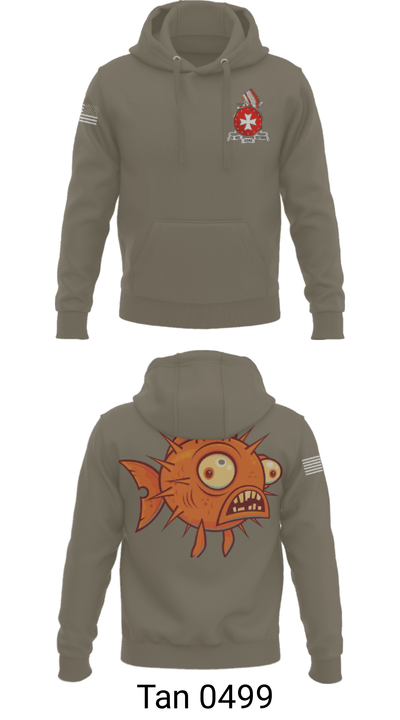2nd platoon 1-14th 44681446 Hoodie - 46