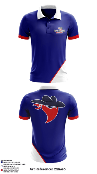 Short Sleeve Performance Polo, Saugerties Outlaws, Football, Teamtime, Team time, sublimation, custom sports apparel, team uniforms, spirit wear, spiritwear, sports uniforms, custom shirts, team store, custom team store, fundraiser sports, apparel fundraiser