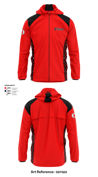 Omaha Tigers Baseball 41060978 Windbreaker - 1
