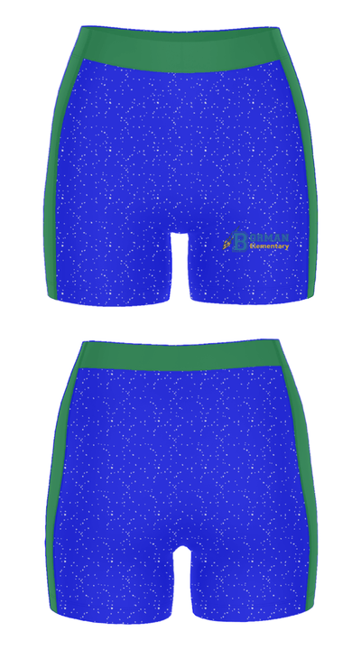 Frank Borman School 72819267 Women's Compression Shorts - 10