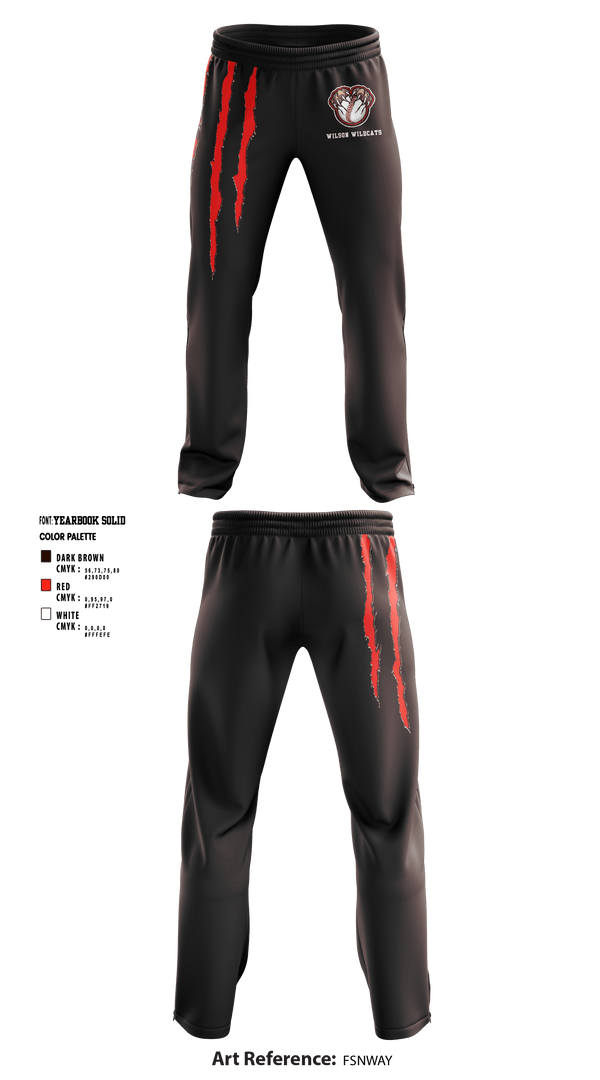 Sweatpants, Wilson Wildcats, Men's Lacrosse, Teamtime, Team time, sublimation, custom sports apparel, team uniforms, spirit wear, spiritwear, sports uniforms, custom shirts, team store, custom team store, fundraiser sports, apparel fundraiser