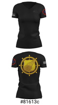 325 Transportation Company 58114820 Women's Short Sleeve V-neck Shirt - 19